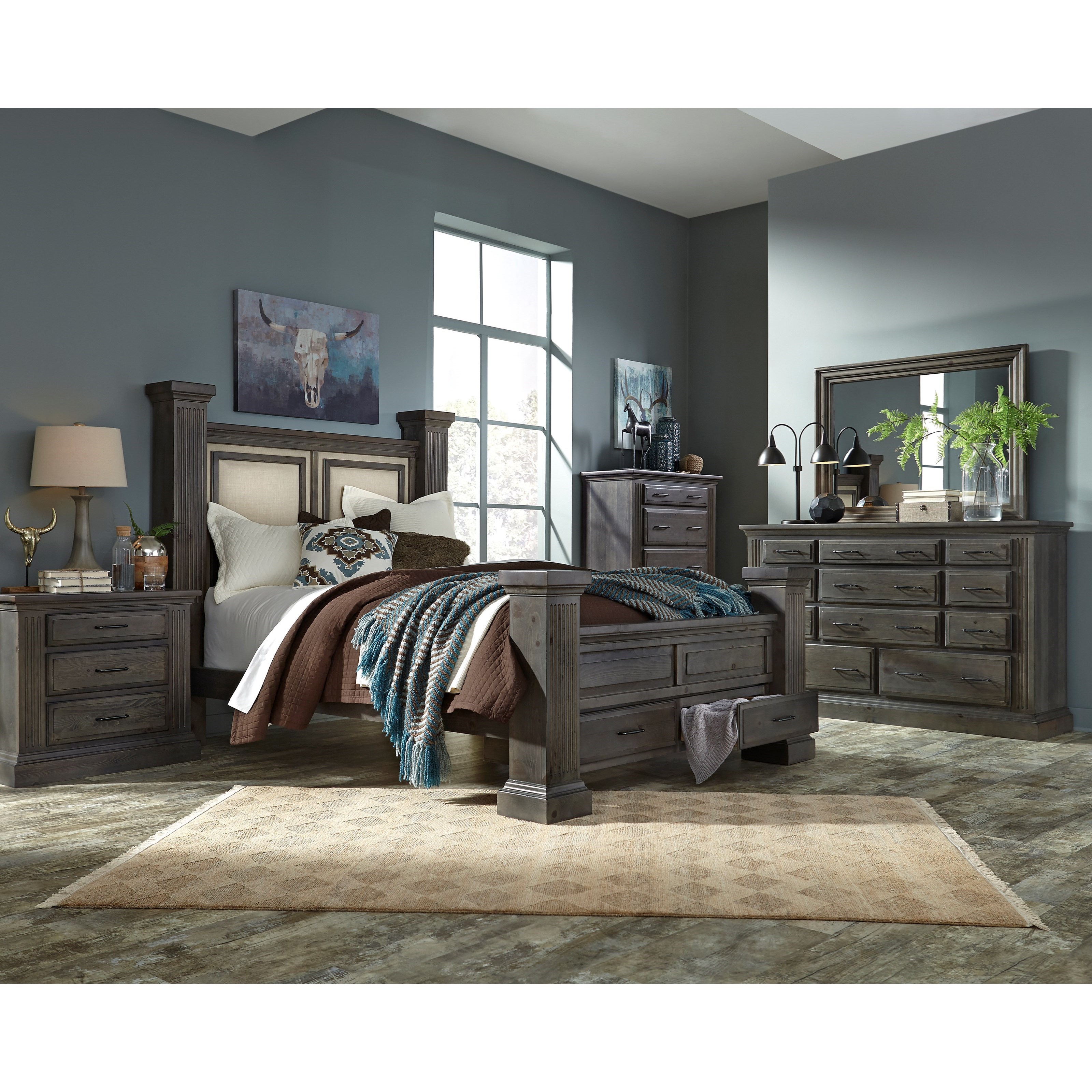Progressive Furniture Fordham Queen Bedroom Group Find Your Furniture